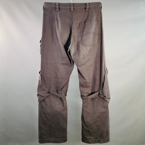 ACNE STUDIOS Size L Grey Charcoal Cotton Cargo Casual Pants