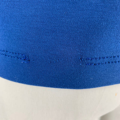 HUGO BOSS Size L Blue Cotton Short Sleeve T-shirt