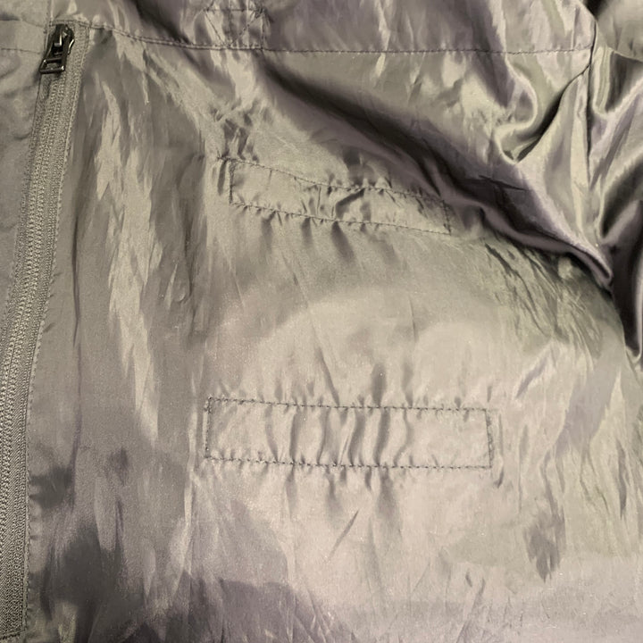 BAUBAX Size L -Airport Jacket- Black Polyester Windbreaker