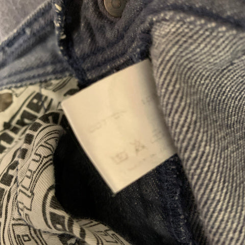 NUMBER (N)INE Size 31 Blue Cotton Straight leg Jeans
