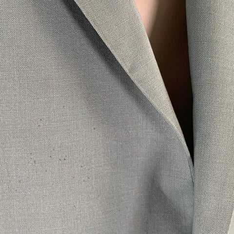 PS by PAUL SMITH Size 42 Turquoise Wool Mohair Notch Lapel Sport Coat