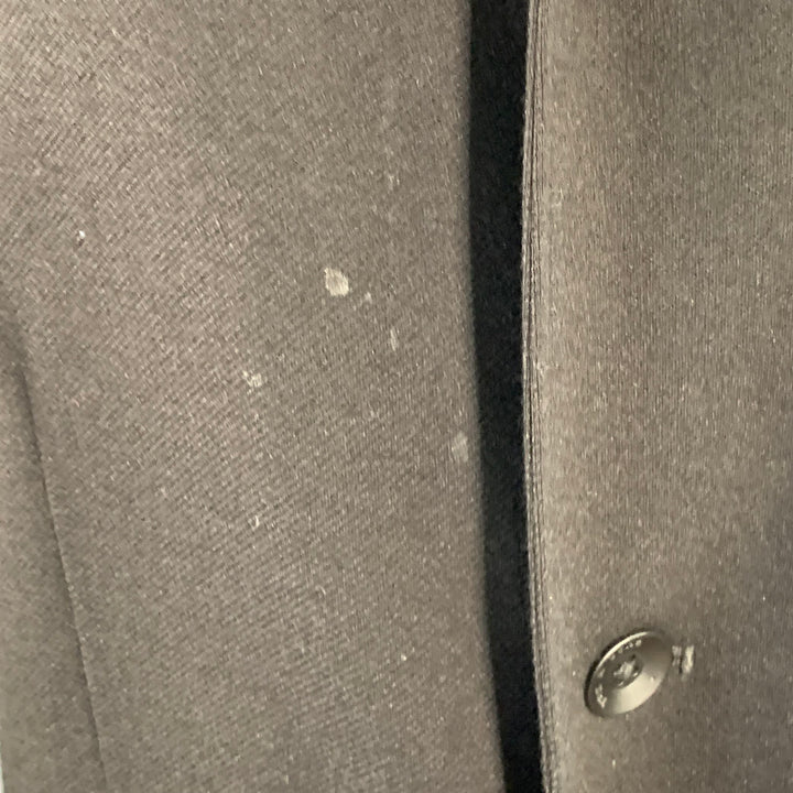 RAG & BONE Size M Black Viscose Blend Twill Chore Jacket