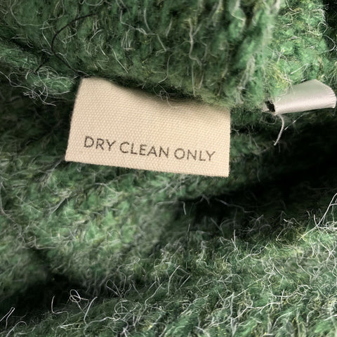 HUMAN ASSEMBLY Size M Green Pullover Sweater