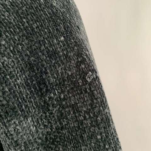 JUNYA WATANABE Size L Black Brown Chenille Knit Cardigan