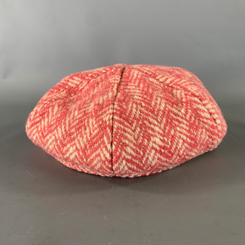 COACH Pink Cream Tweed Wool Blend Hats