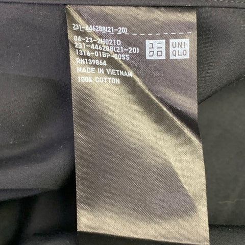 UNIQLO x JIL SANDER Size S Black Cotton One Pocket Shirt