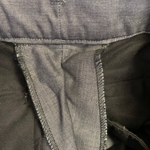 COMME des GARCONS HOMME DEUX Size M Grey Charcoal Mohair Wool Casual Pants