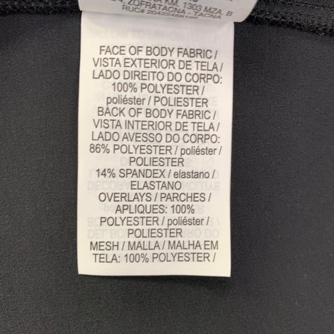 NIKE x MMW Size M Black Fleece Polyester Zip Up Vest Layer Jacket