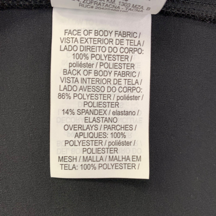 NIKE x MMW Size M Black Fleece Polyester Zip Up Vest Layer Jacket