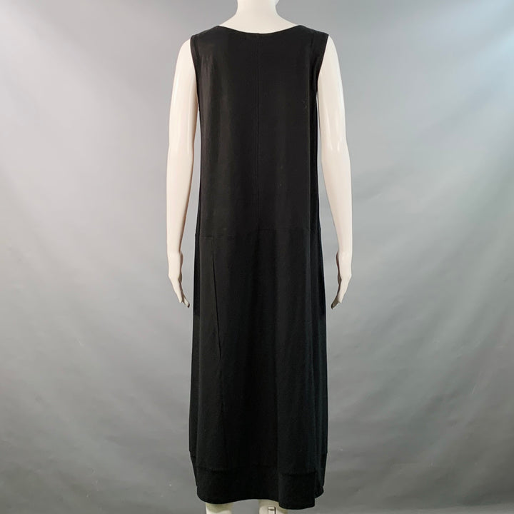 COMME des GARCONS Vintage 1992 Size M Black Cotton Tank Dress