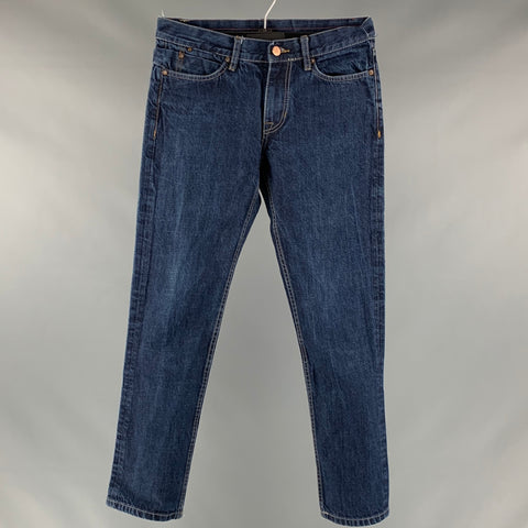 WILLIAMSBURG GARMENT CO. Size 30 Blue Cotton Jeans
