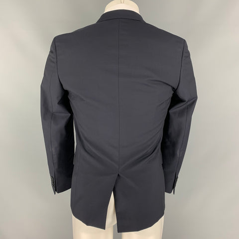 PAUL SMITH The Byard  Size 36 Navy Wool / Mohair Single Breasted Notch Lapel Suit