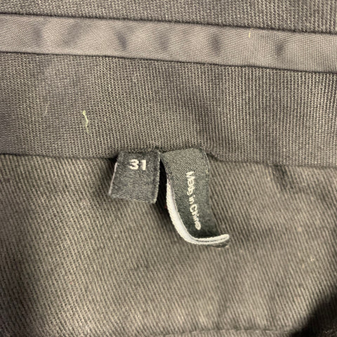 THEORY Size 38 Navy Wool Single Breasted Suit