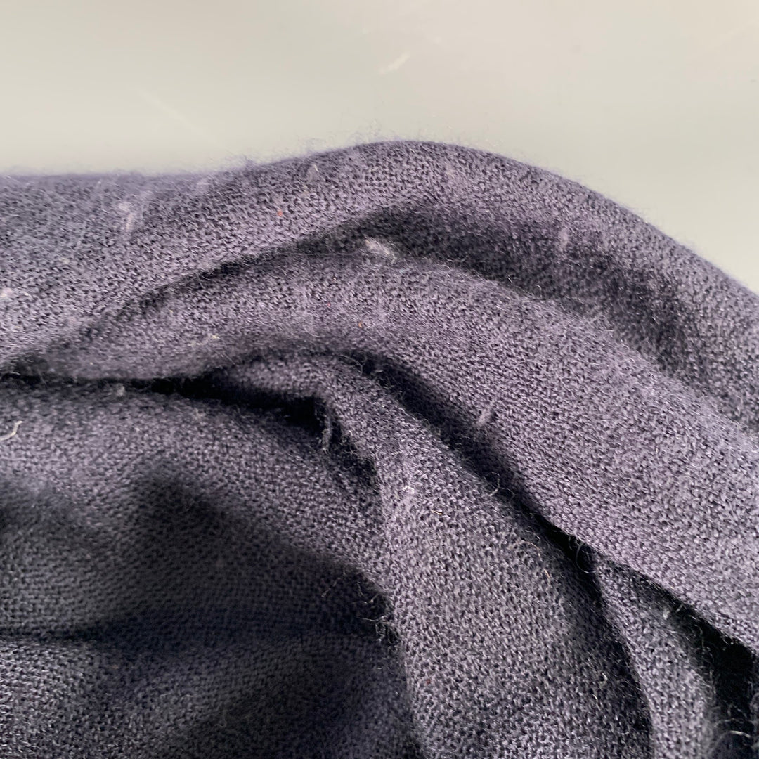JOHN VARVATOS Navy Cashmere Scarf