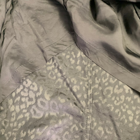 COMME des GARCONS 2014 Size S Black Jacquard Cotton Blend Jacket