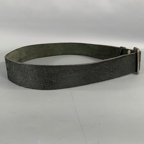 RRL by RALPH LAUREN Size 36 Black Leather Belt