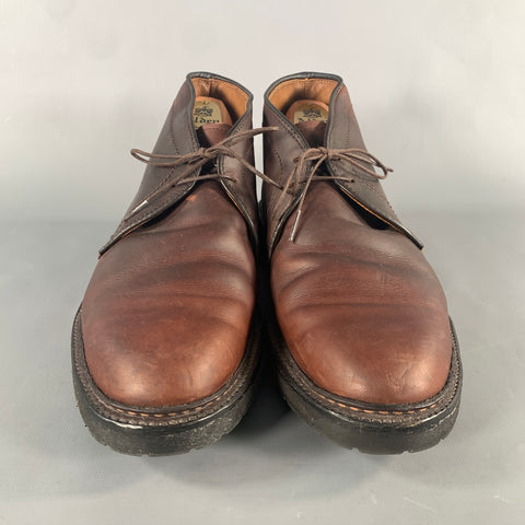 ALDEN Size 7 Brown 1272S Leather Chukka Boots