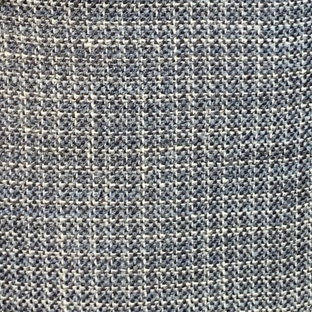 ERMENEGILDO ZEGNA Size 40 Blue Black White Woven Notch Lapel Sport Coat
