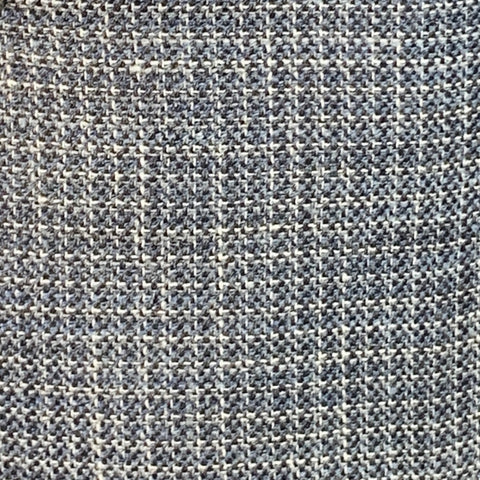 ERMENEGILDO ZEGNA Size 40 Blue Black White Woven Notch Lapel Sport Coat