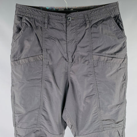 NONNATIVE Size M Grey Nylon Drop Crotch Casual Pants