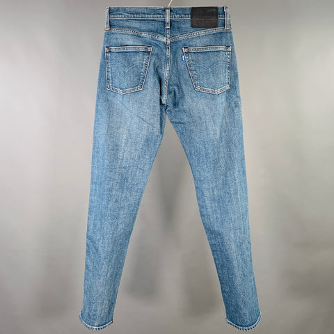 LEVI STRAUSS Size 28 511 Blue Organic Cotton Slim Selvedge Jeans