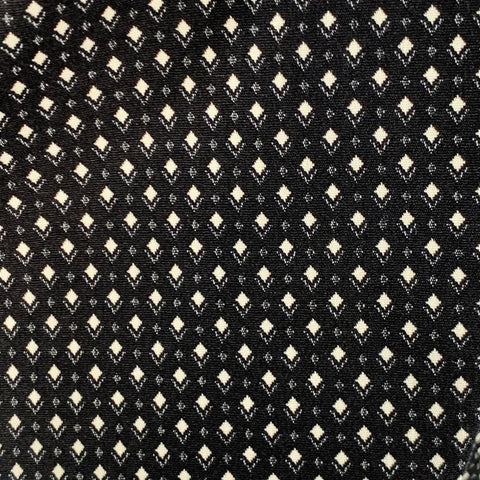 AKRIS Size 2 Black White Cotton Blend Diamond Single Breasted Jacket Blazer