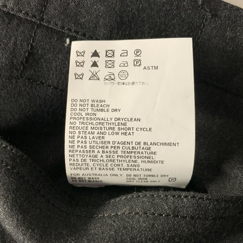 JIL SANDER Size 50 Black Virgin Wool Casual Pants