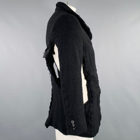 COMME des GARCONS 2022 Size L Black Wool Blend Jacket