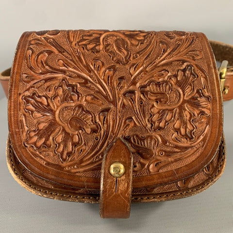 RALPH LAUREN Brown Leather Fanny Pack Bags & Leather Goods
