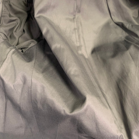 A.L.C. Taille M Veste blazer métallisée en mélange de viscose argenté