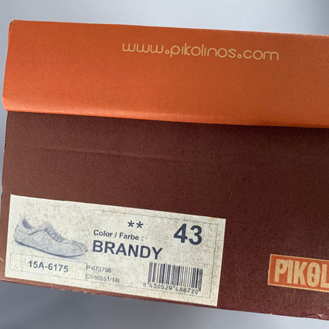 PIKOLINOS Size 10 Tan Leather Drivers Loafers