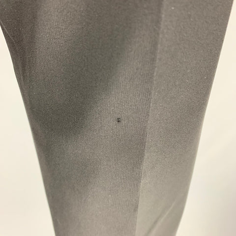 ALEXANDER WANG Talla 6 Pantalones casuales ajustados de mezcla de triacetato negro