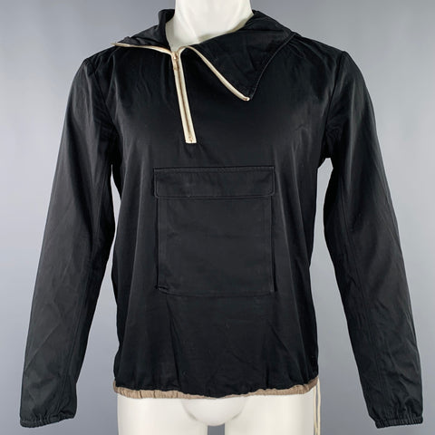 DIGAWEL Size M Black Cotton Hoodie Sweatshirt