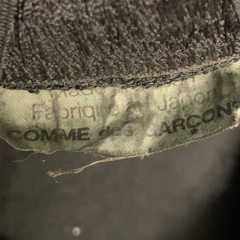 COMME des GARCONS Size XS Black Lace Notch Lapel Jacket