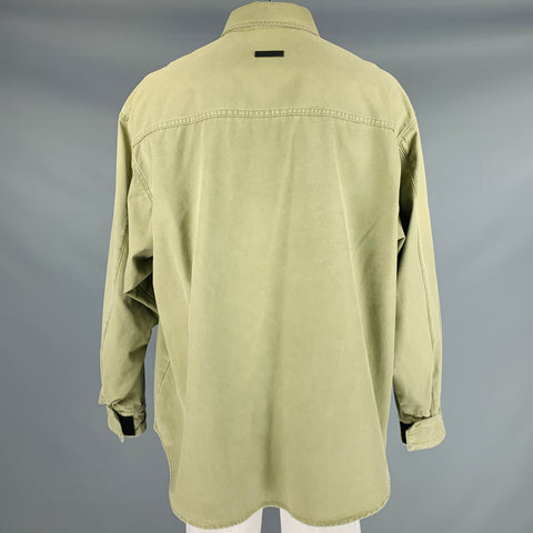 FEAR OF GOD Size L Khaki Cotton Jacket