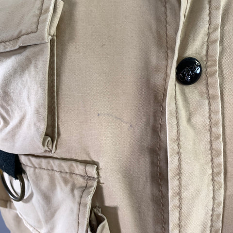 PRPS Size M Beige Cotton Cargo Jacket