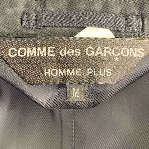 COMME des GARCONS HOMME PLUS Size M Black Faux Fur Removable Vest Jacket