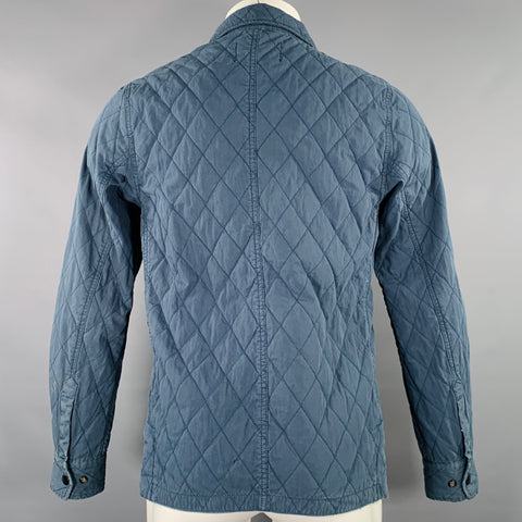 SCOTCH AND SODA Size S Blue Quilted Jacket