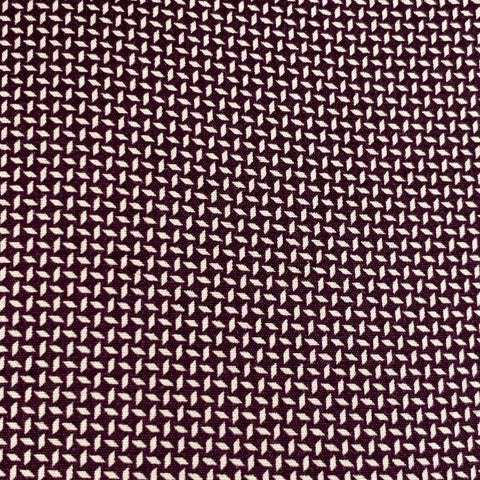 TED BAKER Size XS Femme Purple White Geometric Cotton Spread Collar Long Sleeve Shirt
