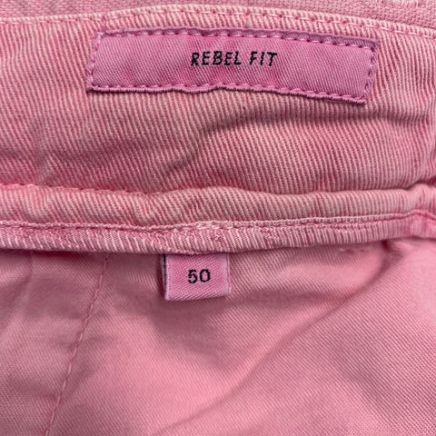 PT TORINO Size 34 Pink Cotton Blend Zip Fly Dress Pants