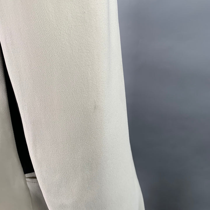 GARETH PUGH SS09 Size M White Black  Two Tone Open Front Coat