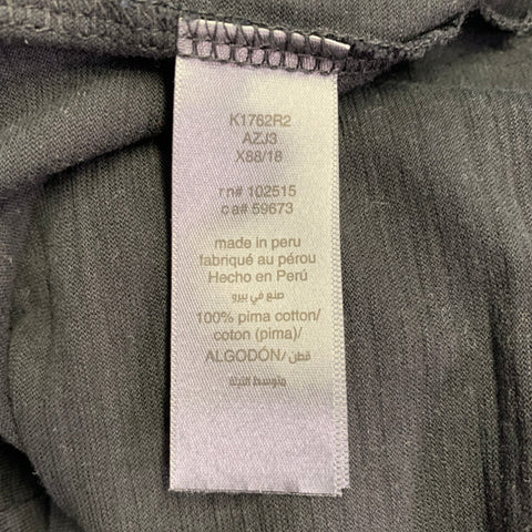 JOHN VARVATOS Size M Black Cotton Jersey Short Sleeve T-shirt
