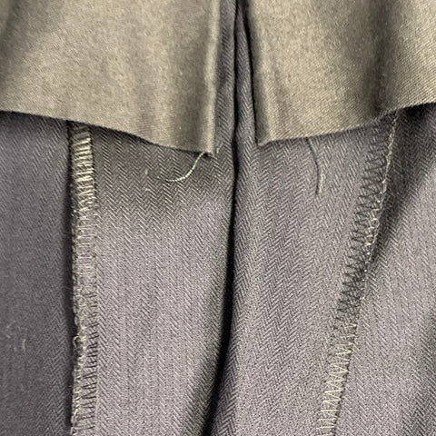 KITON Size L Navy Wool Notch Lapel Suit