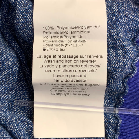 KENZO Size M Heather Blue Green Knit Cotton Crew Neck Pullover