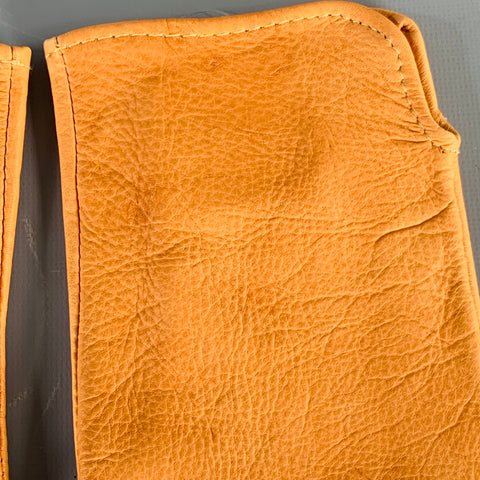 SIR JACK'S Size 9 Tan Deerskin Leather Gloves