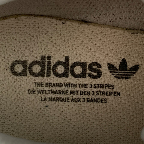 ADIDAS OZMILLEN Size 13 White Beige Mesh Chunky Sneakers