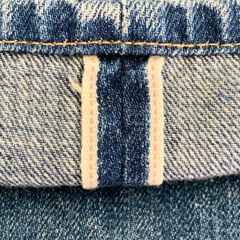 JUNYA WATANABE Size S Blue Navy Patchwork Cotton Selvedge Jeans