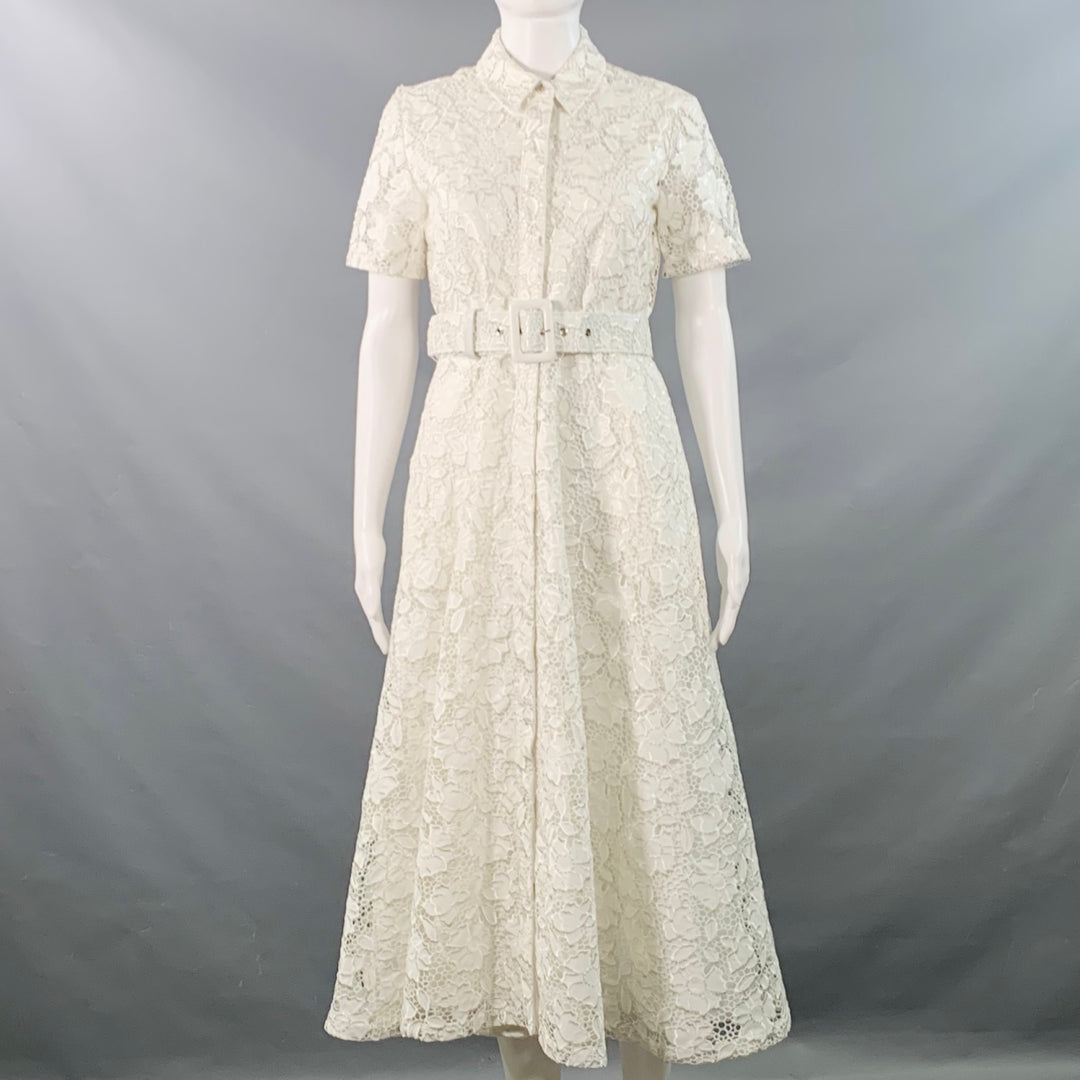 open lace back dress Jennifer Miller Asymmetrical Shirt Dress main image 0