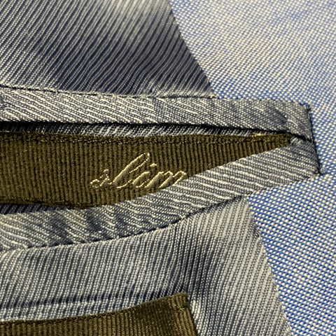 VIKTOR & ROLF Size 42 Blue Virgin Wool Peak Lapel Sport Coat