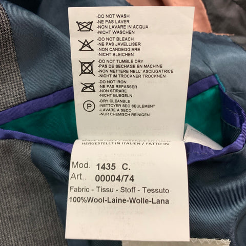 PAUL SMITH Size 38 Grey Wool Suit